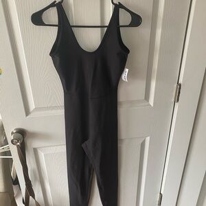 Old Navy Black Athletic Jumpsuit